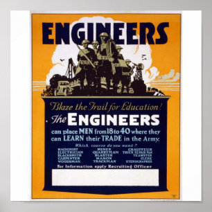 Ingenjörer Poster