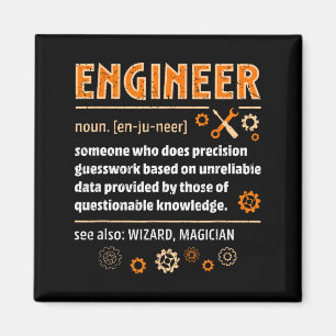 Ingenjörsdefinition Rollig ingenjörskonst Nördigt Magnet