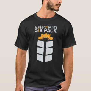 Ingenjörsexamen i Ingenjör 6-pack Ingenjör T Shirt