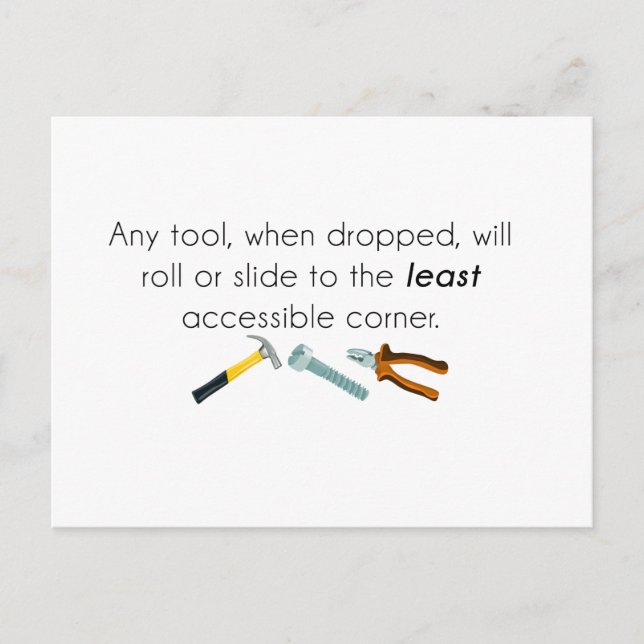 Ingenjörshumor Vykort (Framsida)