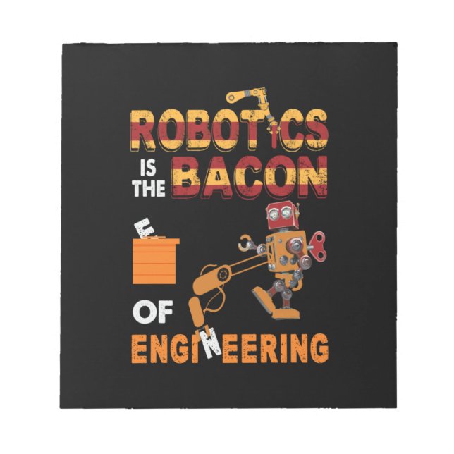 Ingenjörsrobotik inom teknik anteckningsblock (Framsida)