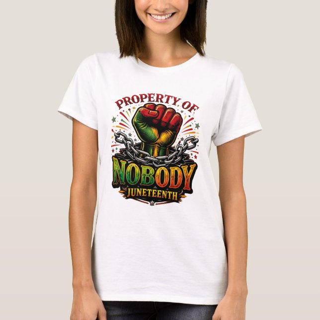 Ingenmans egendom t shirt (Framsida)