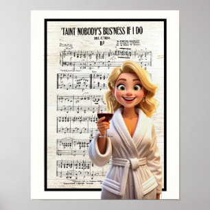 Ingens sak om jag gör det poster