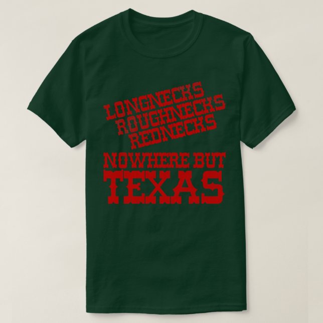 Ingenstans men Texas T Shirt (Design framsida)