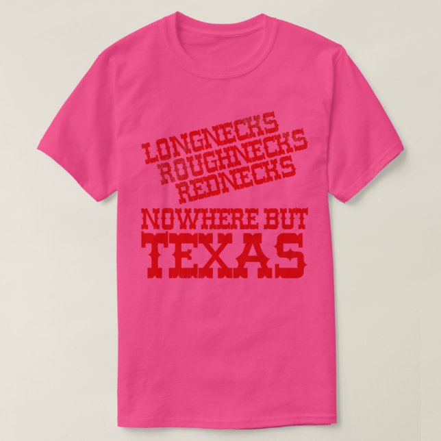 Ingenstans men Texas T Shirt (Design framsida)