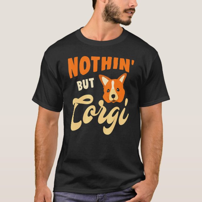 Ingenting annat än Corgi T Shirt (Framsida)