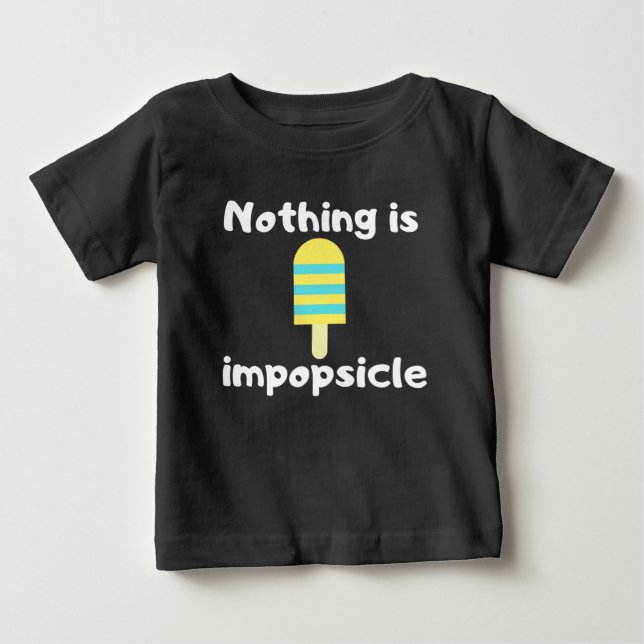 Ingenting är impopsiöst t shirt (Framsida)
