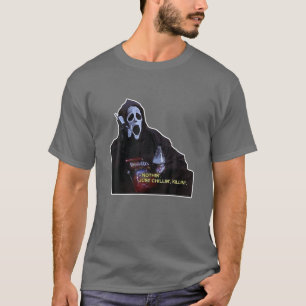 Ingenting bara Chillin Killin Skräm Ghost Watch H T Shirt