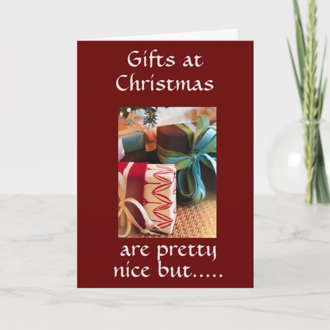 *INGENTING BEATS FAMILJ OCH VÄNNER* I CHRISTMAS KORT (Framsida)