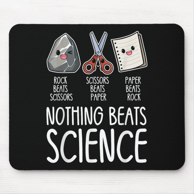 Ingenting Beats Science Funny Back to school Stem  Musmatta (Framsidan)