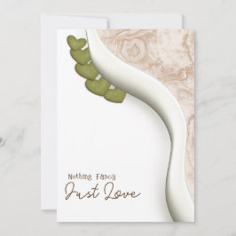 Ingenting Finare Just Kärlek Bohemian Avslappnad B Inbjudningar