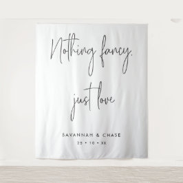 Ingenting Finare Just Kärlek Bröllop Ceremony Back