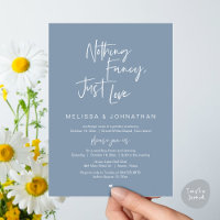 Ingenting Finare, Just Kärlek, Bröllop Elopement M
