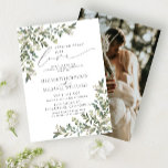 Ingenting Finare Just Kärlek Eucalyptus Avslappnad Inbjudningar<br><div class="desc">Skapa inbjudan till perfekten om en avslappnad bröllop, på bakgården bröllop eller efter uppsamlingsplatsen firande med denna moderna, trendig, rustiska chic eucalyptus grey water color blommigt design, som innehåller handskrivet skrivmanustypografi. Baksidan av inbjudan innehåller ditt favoritfoto på förlovningen. Kontaktdesigner för matchande produkter. Tack så mycket för att ni stöder vårt...</div>
