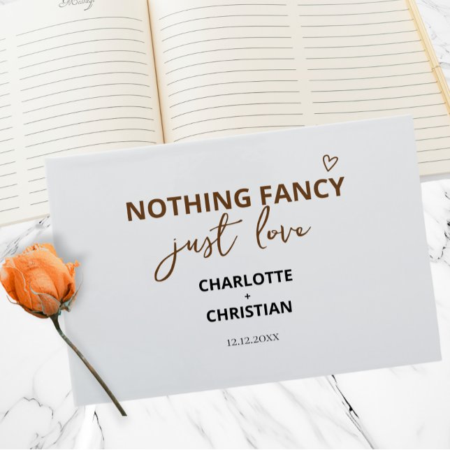Ingenting Finare Just Kärlek Gästböcker (Nothing Fancy Just Love Guest Book from Ricaso. Colorful, bold book for newly weds & guests)