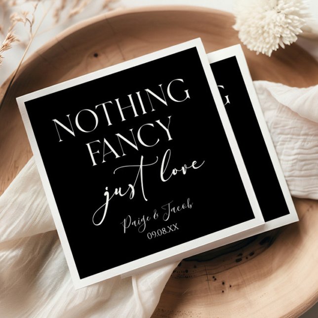 Ingenting Finare Just Kärlek minimalistisk Avslapp Pappersservett (Skapare uppladdad)