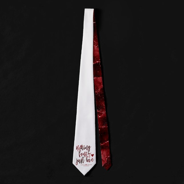 Ingenting Finare Just Kärlek | Mörk Crimson Red Br Slips (Skapare uppladdad)