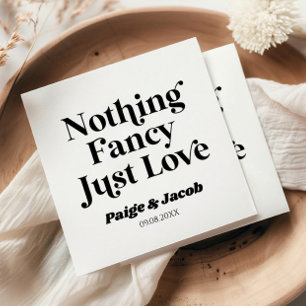 Ingenting Finare Just Kärlek Retro Avslappnad Bröl Pappersservett