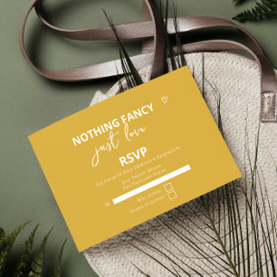 Ingenting Finare Just Kärlek Retro Colorful Bröllo OSA Kort