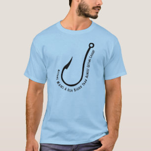 Ingenting gör en fisk större tee shirt