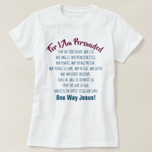 Ingenting kan avskilja oss från gudkärlekkristen t shirt