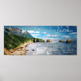 Ingenting kan skilja Guds Kärlek-romer från Bibelv Poster