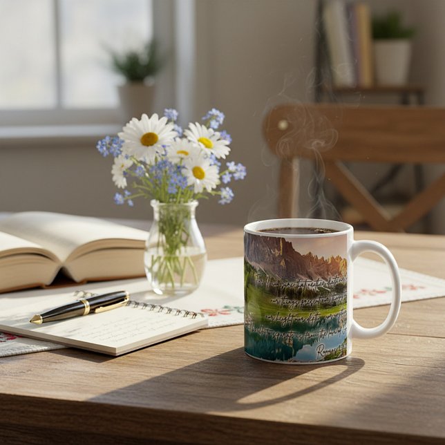 Ingenting kan skilja oss från Guds kärlek Kaffemugg (Skapare uppladdad)