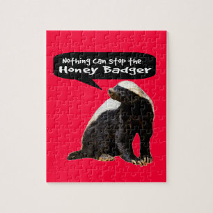 Ingenting kan stoppa honey badger! (Han talar), Pussel