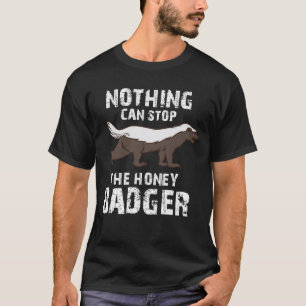 Ingenting kan stoppa honey badger, honey badger, t shirt