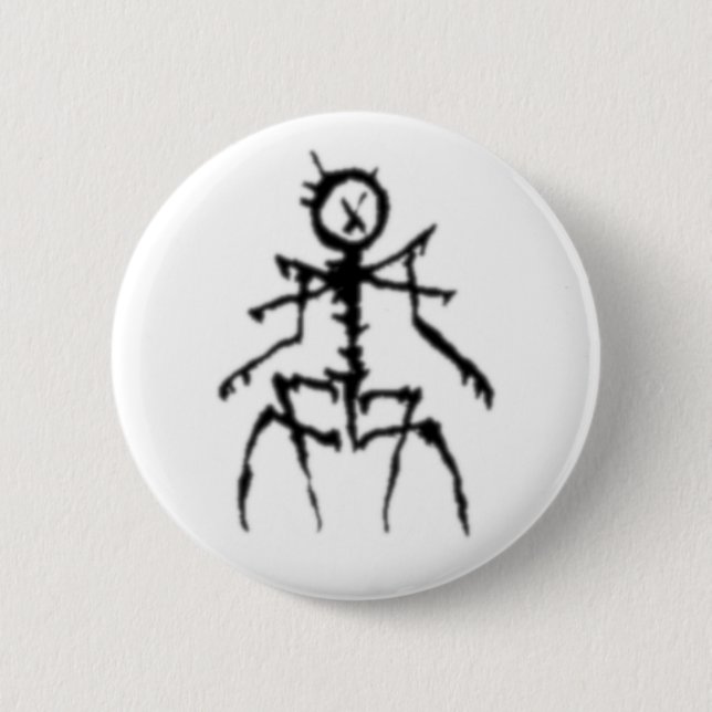 Ingenting klämmer fast knapp (Framsida)