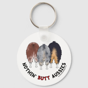 Ingenting knuffar Aussies Nyckelring