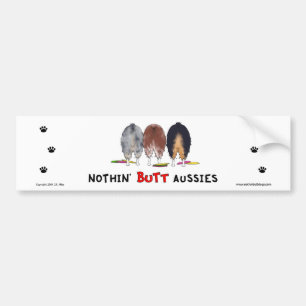 Ingenting knuffar Aussiesbildekalet Bildekal