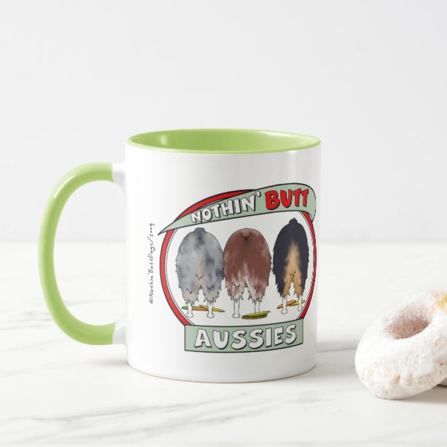 Ingenting knuffar Aussiesmuggen Mugg (Med munk)