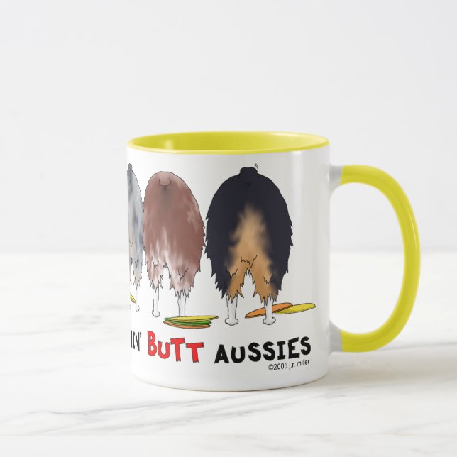 Ingenting knuffar Aussiesmuggen Mugg (Höger)
