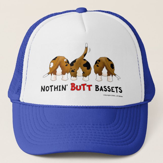 Ingenting knuffar Bassets Keps (Framsida)
