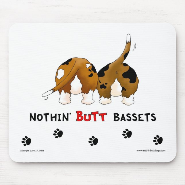 Ingenting knuffar Bassets Musmatta (Framsidan)