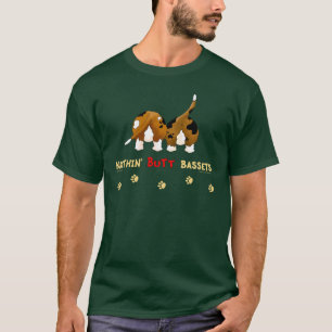 Ingenting knuffar Bassets T Shirt