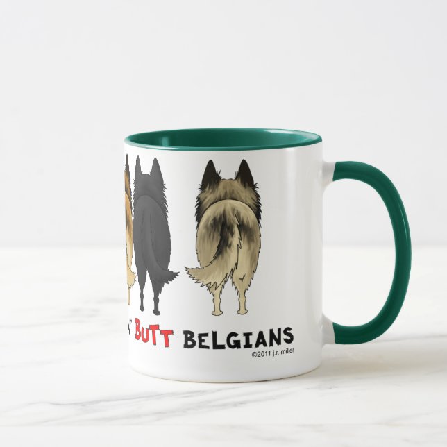 Ingenting knuffar belgare mugg (Höger)