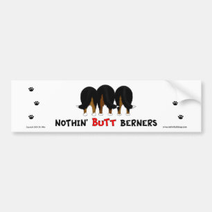 Ingenting knuffar Berners Bildekal