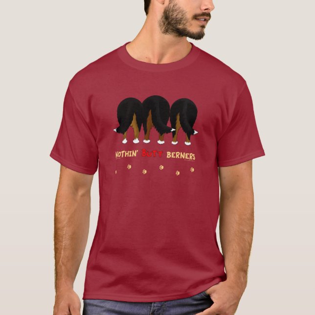 Ingenting knuffar Berners T-shirt (Framsida)