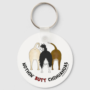 Ingenting knuffar Chihuahuas Nyckelring