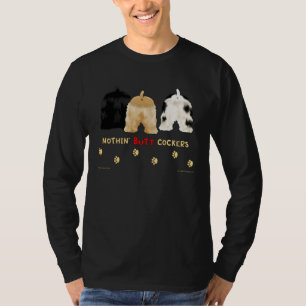 Ingenting knuffar cockerspanielmörkT-tröja T-shirt