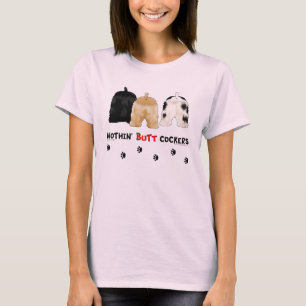 Ingenting knuffar cockerspaniels t-shirt