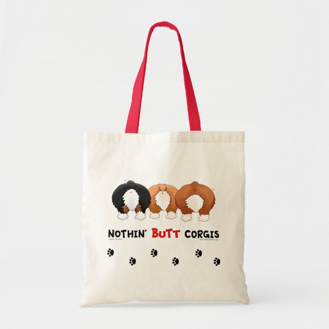 Ingenting knuffar Corgis Tygkasse (Framsidan)
