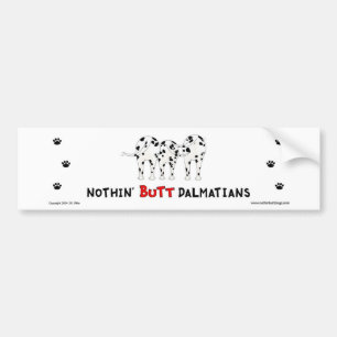 Ingenting knuffar Dalmatian bildekal