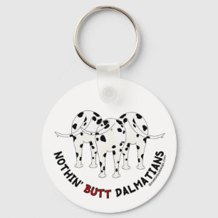 Ingenting knuffar Dalmatians Nyckelring