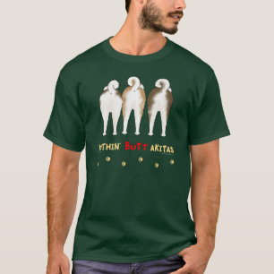 Ingenting knuffar den Akitas mörkT-tröja Tröja