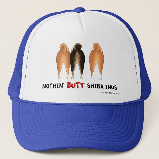 Ingenting knuffar den Shiba Inus hatten Keps (Framsida)