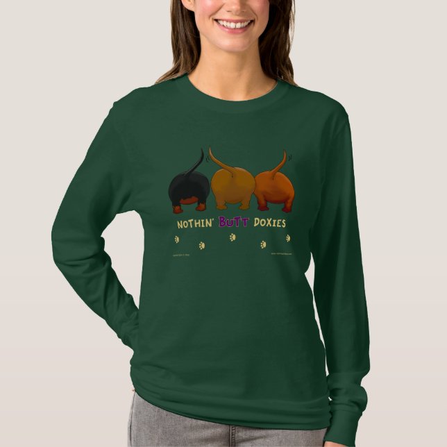 Ingenting knuffar DoxiesT-tröja Tee (Framsida)