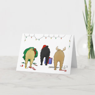 Ingenting knuffar en Shar-Pei jul Helgkort